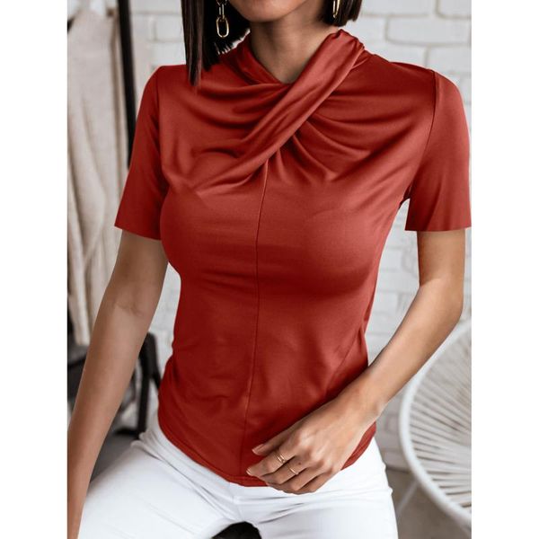 women's blouses & shirts lady office shirt lace collar solid short sleeve slim blouse pleated summer elegant korean clothes plus size t, White
women's blouses & shirts lady office shirt lace collar solid short sleeve slim blouse pleated summer elegant korean clothes plus size t, White