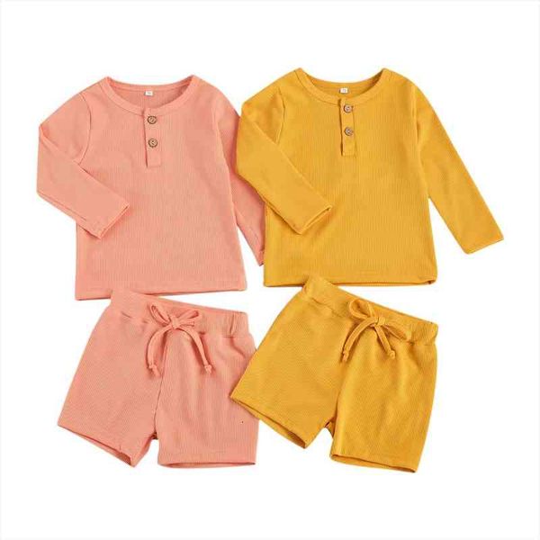 kids baby boy girls ribbed suit, fall short, long sleeve round collar buttons 2pcs sports casual beach wear 1, White
kids baby boy girls ribbed suit, fall short, long sleeve round collar buttons 2pcs sports casual beach wear 1, White