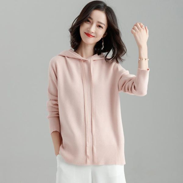 thickening of fund 2021 autumn winters with hooded sweater sets women long sleeve code show thin big women's sweaters, White;black
thickening of fund 2021 autumn winters with hooded sweater sets women long sleeve code show thin big women's sweaters, White;black