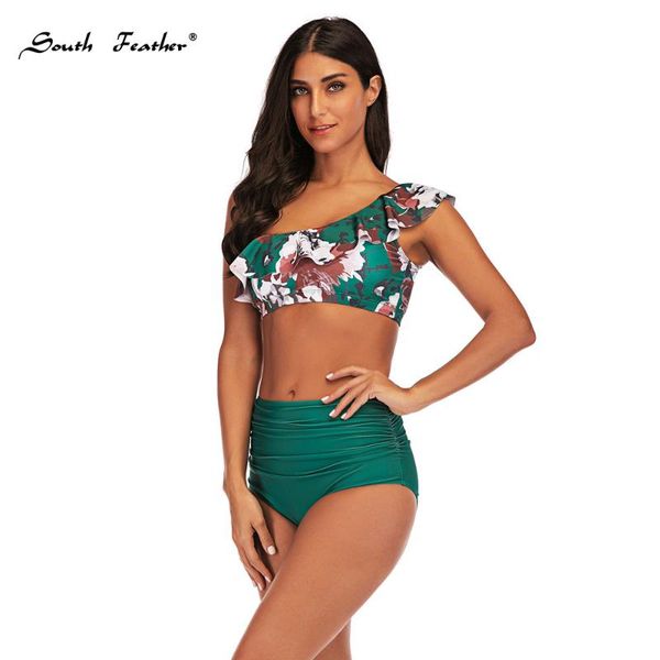 one-piece suits south feather one shoulder bikini female 2021 high waist swimsuit ruffle swimwear floral print women plus size bathing
one-piece suits south feather one shoulder bikini female 2021 high waist swimsuit ruffle swimwear floral print women plus size bathing