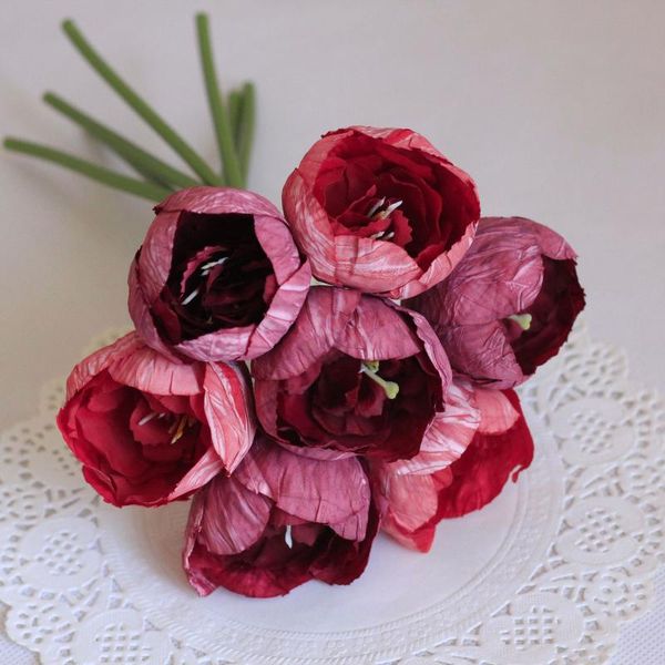 decorative flowers & wreaths simulation 7 heads tulip latex stem silk for wedding bride holding bouquet home garden decoration tulips bunch
decorative flowers & wreaths simulation 7 heads tulip latex stem silk for wedding bride holding bouquet home garden decoration tulips bunch