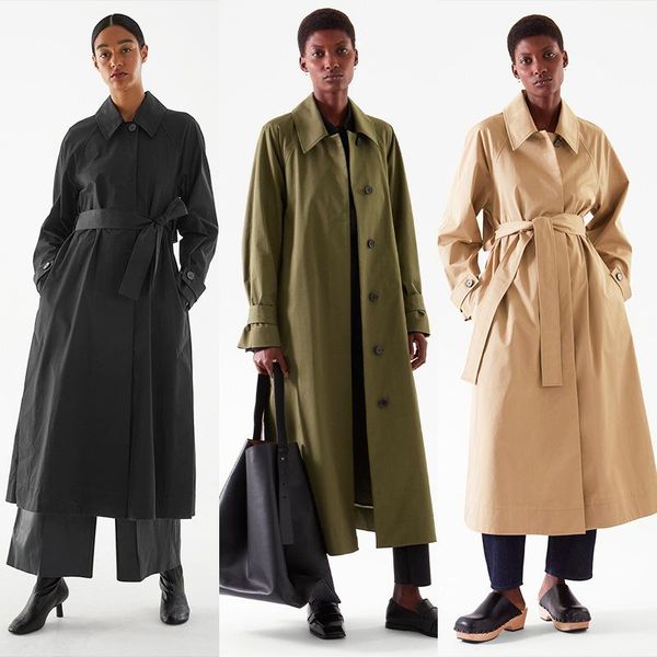 women's trench coats donsignet autumn loose casual single breasted belt windbreaker mid-length british style womens coat woman jacket, Tan;black
women's trench coats donsignet autumn loose casual single breasted belt windbreaker mid-length british style womens coat woman jacket, Tan;black