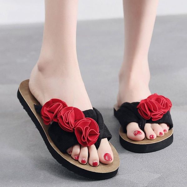 slippers women floral summer sandals slipper indoor outdoor anti-slip flip-flops beach shoes female casual flower chanclas, Black
slippers women floral summer sandals slipper indoor outdoor anti-slip flip-flops beach shoes female casual flower chanclas, Black