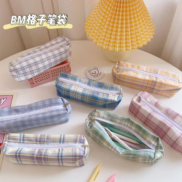 w&g ins pencil case girls korean large-capacity cute plaid box high school teenagers multifunctional stationery bag bags
w&g ins pencil case girls korean large-capacity cute plaid box high school teenagers multifunctional stationery bag bags
