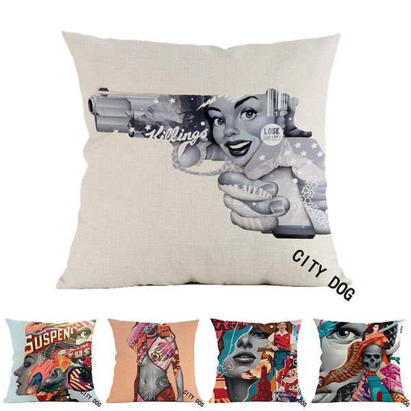 cushion/decorative pillow art mixed media style character portrait 45*45cm square case cushion cover car sofa decoration cushions
cushion/decorative pillow art mixed media style character portrait 45*45cm square case cushion cover car sofa decoration cushions