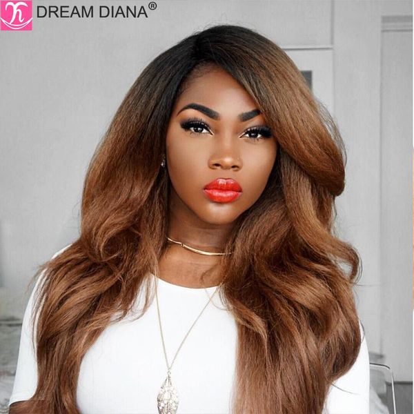 dreamdiana ombre brazilian wig remy kinky straight yaki t part lace human hair 4x4 closure wigs, Black;brown
dreamdiana ombre brazilian wig remy kinky straight yaki t part lace human hair 4x4 closure wigs, Black;brown