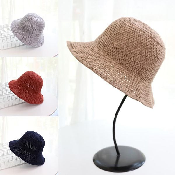 wide brim hats 2021 fashion autumn women panama bucket hat beach knitted fisherman cap solid basin outdoor vacation sunscreen, Blue;gray
wide brim hats 2021 fashion autumn women panama bucket hat beach knitted fisherman cap solid basin outdoor vacation sunscreen, Blue;gray