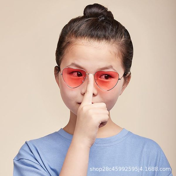 sunglasses heart for children vintage boys and girls uv400 eyewear uv protection harajuku street style alloy frame sun glasses, Blue
sunglasses heart for children vintage boys and girls uv400 eyewear uv protection harajuku street style alloy frame sun glasses, Blue