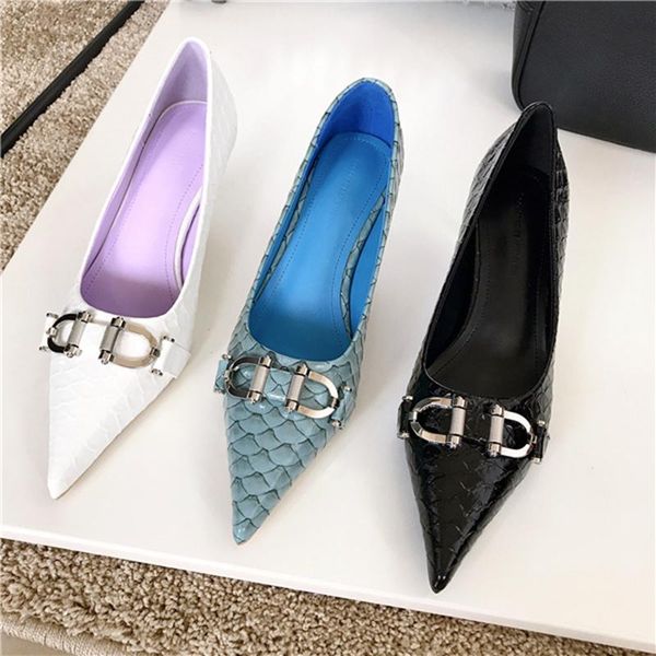 dress shoes elegant ladies thin high heel pumps pointed toe shallow slip on autumn women office fashion buckle muje, Black
dress shoes elegant ladies thin high heel pumps pointed toe shallow slip on autumn women office fashion buckle muje, Black