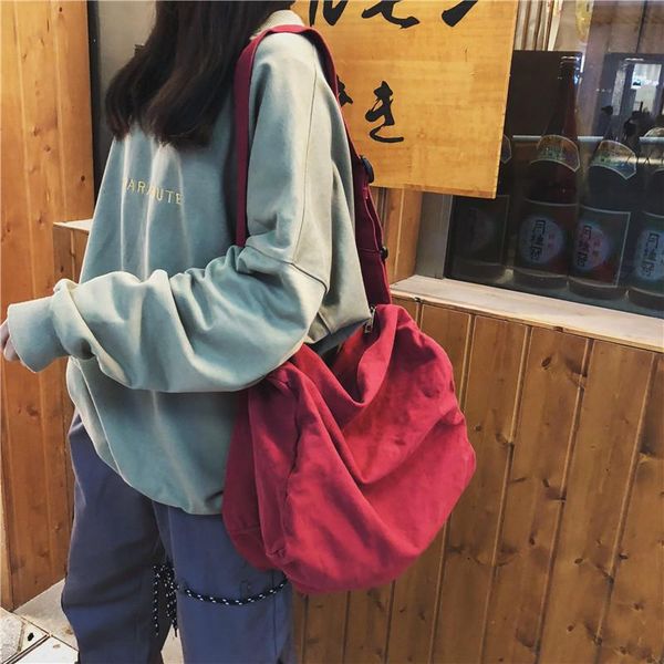 shoulder bags women's canvas casual solid crossbody-bag girls student school bookbag travel large bag
shoulder bags women's canvas casual solid crossbody-bag girls student school bookbag travel large bag