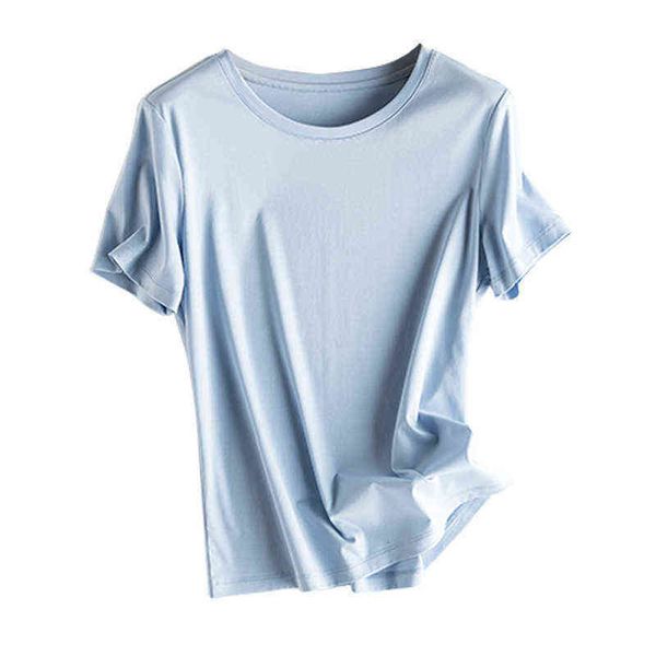 summer short 2021 sleeve v-neck t-shirt women's solid color simple cotton round neck 70 pieces mercerized, White
summer short 2021 sleeve v-neck t-shirt women's solid color simple cotton round neck 70 pieces mercerized, White