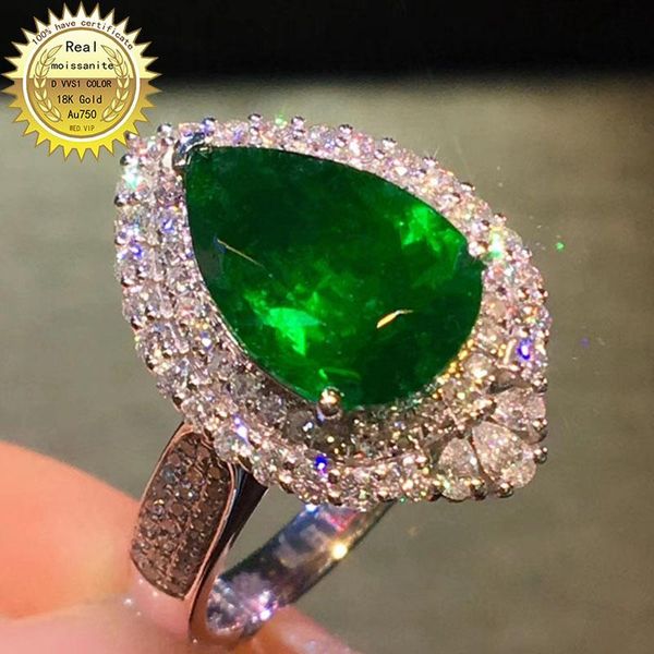 cluster rings 10k gold ring lab created 5ct emerald and moissanite diamond with national certificate em-0018, Golden;silver
cluster rings 10k gold ring lab created 5ct emerald and moissanite diamond with national certificate em-0018, Golden;silver