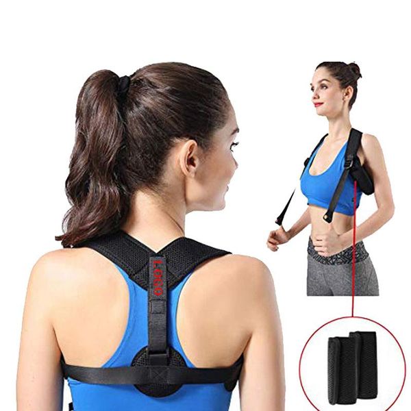 back posture corrector brace support shoulder body shaper straighten belt waist correction, Black;blue
back posture corrector brace support shoulder body shaper straighten belt waist correction, Black;blue