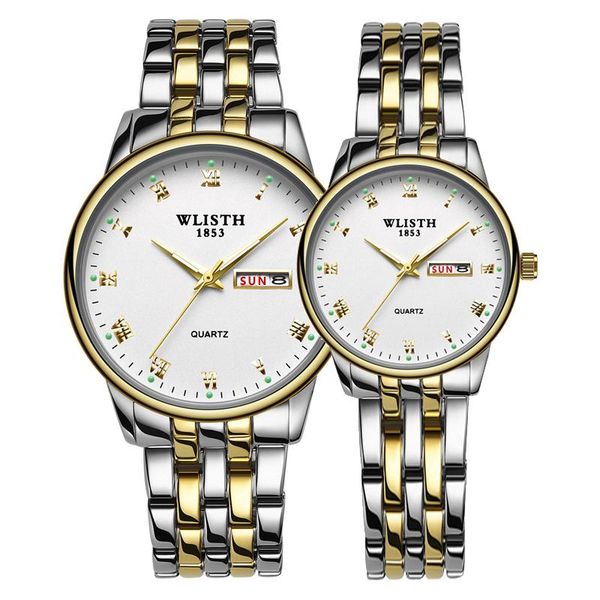 wristwatches couple watch wlisth fashion mens watches women luxury steel quartz men's wristwatch for lovers relogio masculino kol saati, Slivery;brown
wristwatches couple watch wlisth fashion mens watches women luxury steel quartz men's wristwatch for lovers relogio masculino kol saati, Slivery;brown