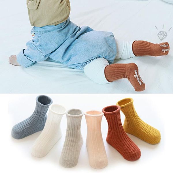 socks solid color baby non-slip kids floor for boys girls winter soft cotton infant toddler children long, Pink;yellow
socks solid color baby non-slip kids floor for boys girls winter soft cotton infant toddler children long, Pink;yellow