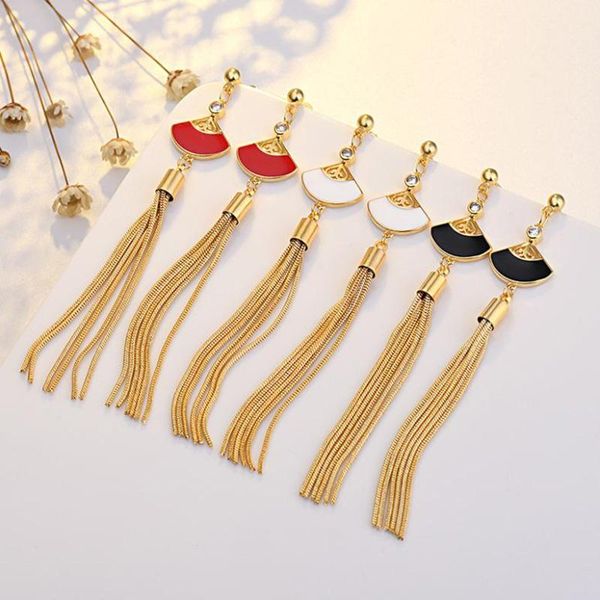 dangle & chandelier 925 sterling silver fashion charm classical sector long tassel earrings for women girls birthday gift cy1331
dangle & chandelier 925 sterling silver fashion charm classical sector long tassel earrings for women girls birthday gift cy1331
