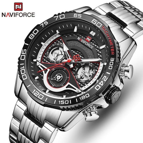 wristwatches naviforce business watches quartz men's watch calendar clock relogio masculino stainless steel for men blue 24, Slivery;brown
wristwatches naviforce business watches quartz men's watch calendar clock relogio masculino stainless steel for men blue 24, Slivery;brown