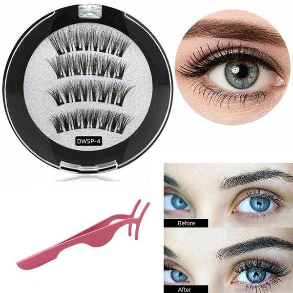 false eyelashes set contains tweezers weak magnetic party essentials portable fits the eyes comfortable stable
false eyelashes set contains tweezers weak magnetic party essentials portable fits the eyes comfortable stable