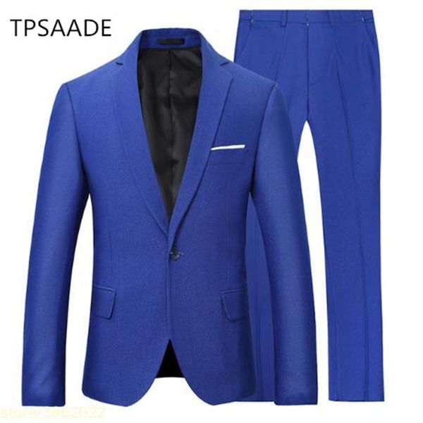 men's suits & blazers personalized royal blue suit of men mark wedding dress groom 2 fashion pieces slim fit tuxedo in clothes ev5b, White;black
men's suits & blazers personalized royal blue suit of men mark wedding dress groom 2 fashion pieces slim fit tuxedo in clothes ev5b, White;black