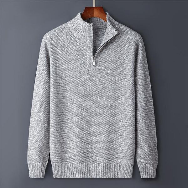 men's sweaters vintage half zipper mens pullover sweater clothing spring autumn knit wear men's coat male 2021, White;black
men's sweaters vintage half zipper mens pullover sweater clothing spring autumn knit wear men's coat male 2021, White;black