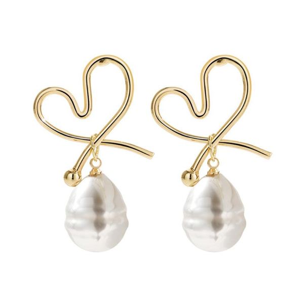 stud seven candy 925 silver needle pearl heart earrings women simple vintage fashion jewelry 2021 earring accessories, Golden;silver
stud seven candy 925 silver needle pearl heart earrings women simple vintage fashion jewelry 2021 earring accessories, Golden;silver