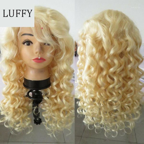 150% density loose deep blonde human hair wig with baby brazilian remy curly silk base lace wigs transparent cap1, Black;brown
150% density loose deep blonde human hair wig with baby brazilian remy curly silk base lace wigs transparent cap1, Black;brown