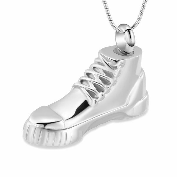 mini shoes cremation jewelry urn necklace for ashes stainless steel fashion memorial keepsake pendant chains, Silver
mini shoes cremation jewelry urn necklace for ashes stainless steel fashion memorial keepsake pendant chains, Silver