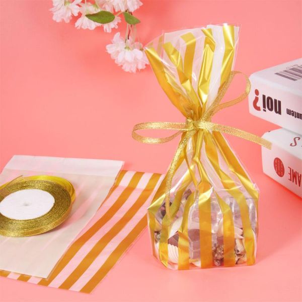 102pcs gold foil stripes gift bags delicate cookies bread candy packaging flat packing souvenir wrap
102pcs gold foil stripes gift bags delicate cookies bread candy packaging flat packing souvenir wrap