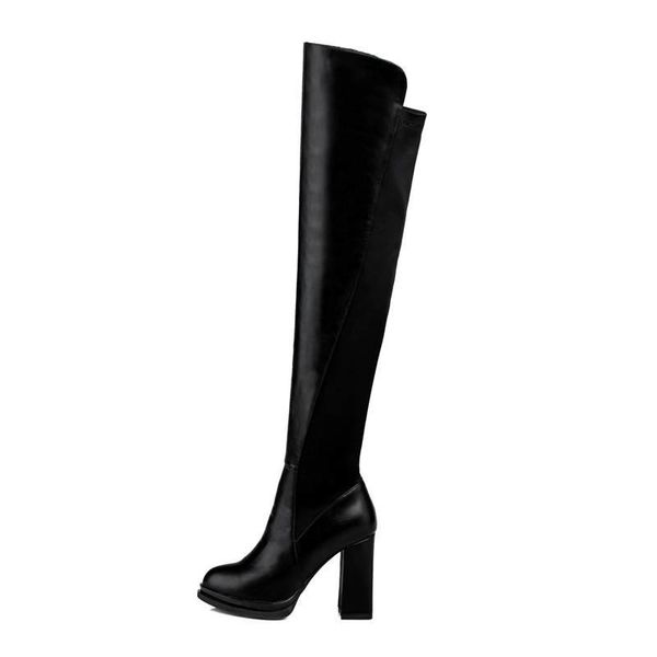 boots qplyxco2021 arrival long round toe short plush autumn winter thigh high women fashion party heels shoes, Black
boots qplyxco2021 arrival long round toe short plush autumn winter thigh high women fashion party heels shoes, Black