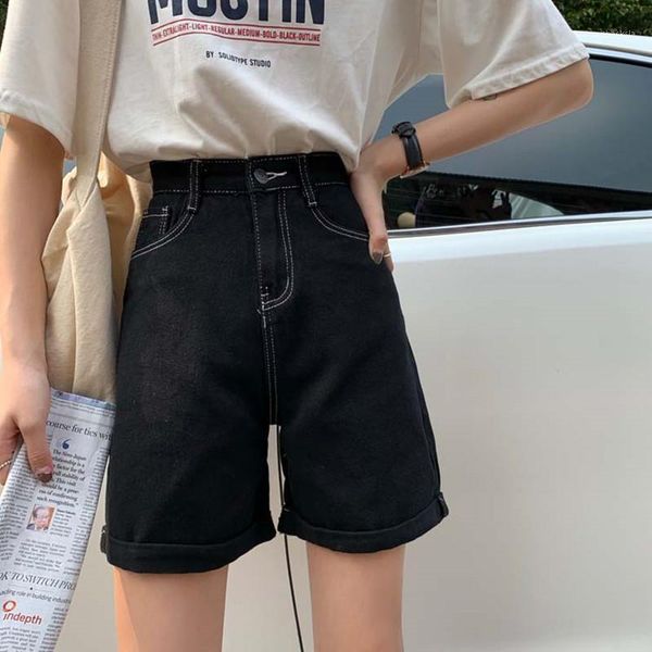 colors high waist denim shorts jeans for women 2021 summer ladies womens (f6653) women's, White;black
colors high waist denim shorts jeans for women 2021 summer ladies womens (f6653) women's, White;black