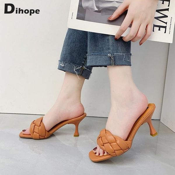dress shoes dihope women slides high heels mules slippers pumps individual weave leisure office party sandals ladies women's, Black
dress shoes dihope women slides high heels mules slippers pumps individual weave leisure office party sandals ladies women's, Black