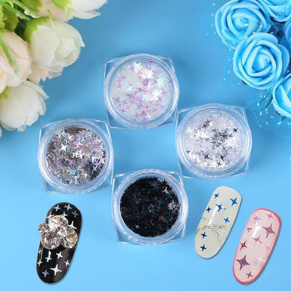 box colorful star nail sequins glitter flakes sparkly 3d spangles polish manicure nails art decorations1, Silver;gold
box colorful star nail sequins glitter flakes sparkly 3d spangles polish manicure nails art decorations1, Silver;gold