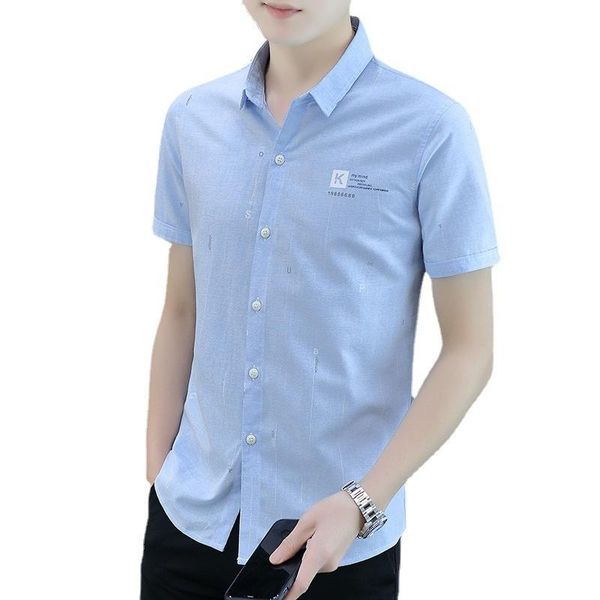 men's casual shirts brand shirt lapel fashion short-sleeved trend all-match button cardigan loose letters printing handsome comfortable, White;black
men's casual shirts brand shirt lapel fashion short-sleeved trend all-match button cardigan loose letters printing handsome comfortable, White;black