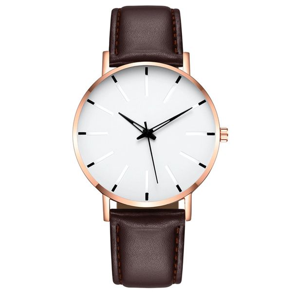 mens quartz watches men casual dial leather strap montre de luxe watch color6, Slivery;brown
mens quartz watches men casual dial leather strap montre de luxe watch color6, Slivery;brown