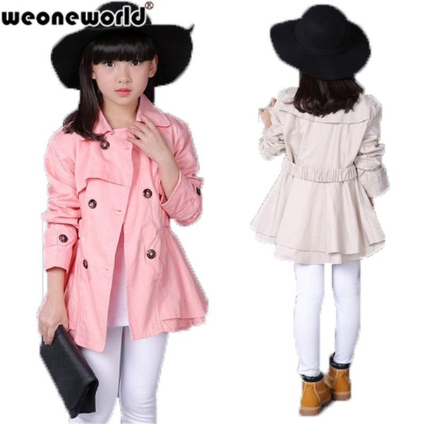spring autumn girls double breasted cardigan infant baby kids coat children outwear coats belted trench, Blue;gray
spring autumn girls double breasted cardigan infant baby kids coat children outwear coats belted trench, Blue;gray