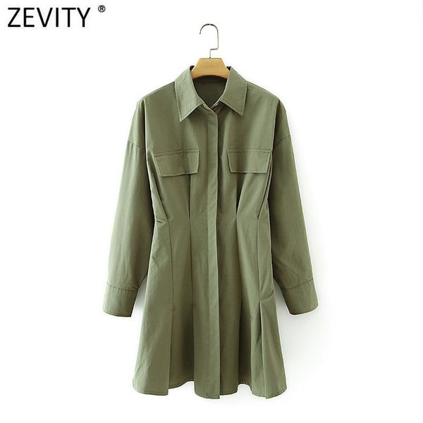 zevity women double pockets patch press pleat shirtdress female long sleeve casual slim business a line vestidos ds4651 210419, Black;gray
zevity women double pockets patch press pleat shirtdress female long sleeve casual slim business a line vestidos ds4651 210419, Black;gray