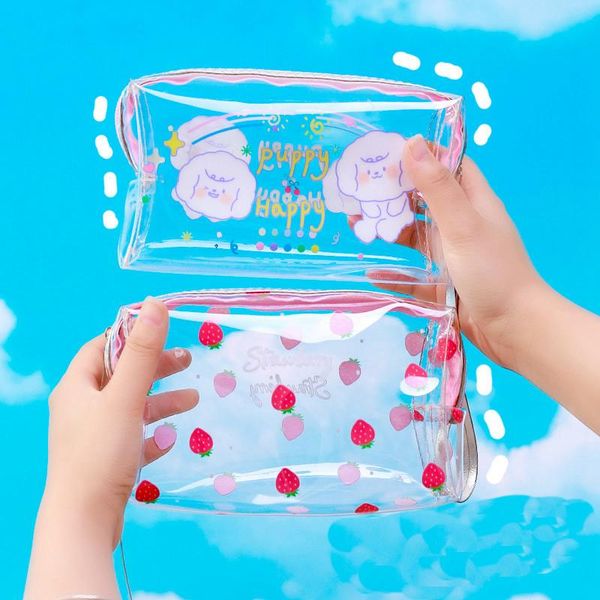 fashion transparent bear cosmetic bag girl makeup women pvc beauty kit travel toiletry organizer holder zipper case bags & cases
fashion transparent bear cosmetic bag girl makeup women pvc beauty kit travel toiletry organizer holder zipper case bags & cases