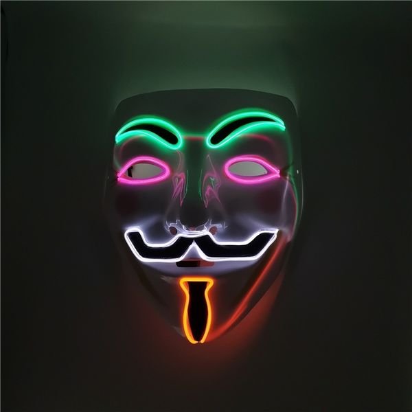 halloween luminous v-word ugly word killing terror led mask ghost face el four-color atmosphere props
halloween luminous v-word ugly word killing terror led mask ghost face el four-color atmosphere props