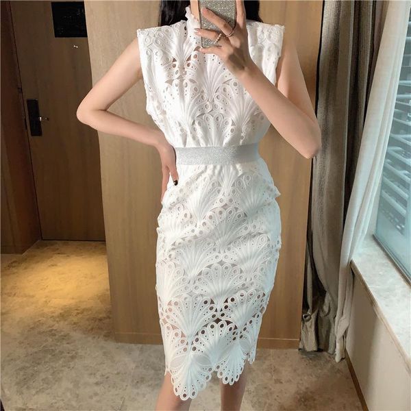 two piece dress hest 2021 stylish runway suit set women's guipure lace blouse skirt, White
two piece dress hest 2021 stylish runway suit set women's guipure lace blouse skirt, White