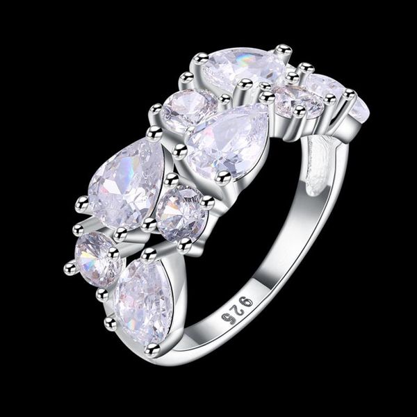 wedding rings fashion jewelry silver color ring white stone gift party anniversary engagement for women ar2144, Slivery;golden
wedding rings fashion jewelry silver color ring white stone gift party anniversary engagement for women ar2144, Slivery;golden