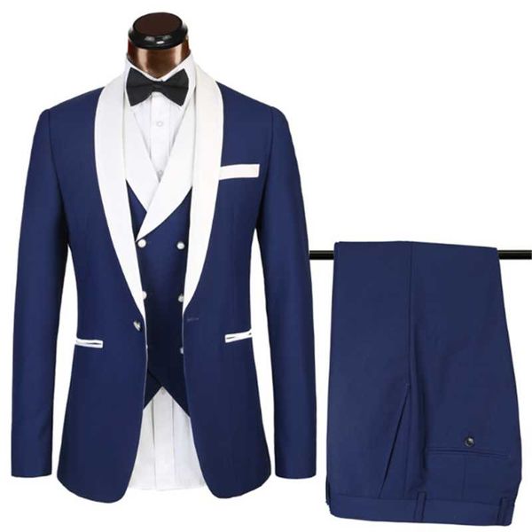 men's business slim suit jacket jaqueta masculino clothing abiti da cerimonia vestido formal trouwjurk blue color coat suits & blazers, White;black
men's business slim suit jacket jaqueta masculino clothing abiti da cerimonia vestido formal trouwjurk blue color coat suits & blazers, White;black