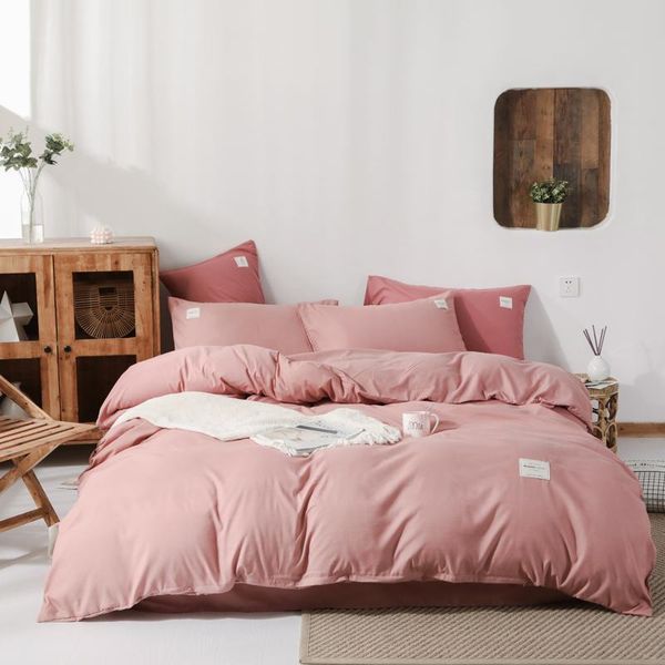 cotton solid color double a+b bed sheet quilt cover and pillowcase four-piece set 220x240cm three-piece bedding sets
cotton solid color double a+b bed sheet quilt cover and pillowcase four-piece set 220x240cm three-piece bedding sets