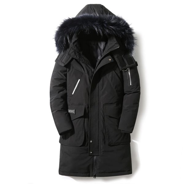90%down jackets winter men's down jacket detachable fur collar male's jackets thick warm outdoor windproof 210818, Black
90%down jackets winter men's down jacket detachable fur collar male's jackets thick warm outdoor windproof 210818, Black