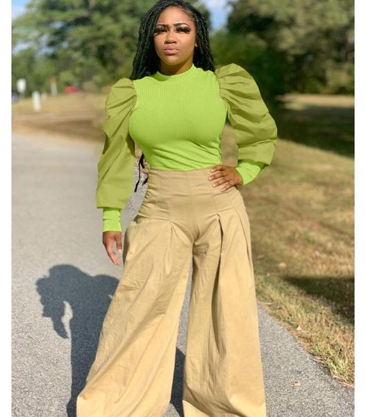 women's t-shirt t-shirts women spring summer fall elegant work streetwear spliced puff sleeve gothic africa plus size tracksuit, White
women's t-shirt t-shirts women spring summer fall elegant work streetwear spliced puff sleeve gothic africa plus size tracksuit, White