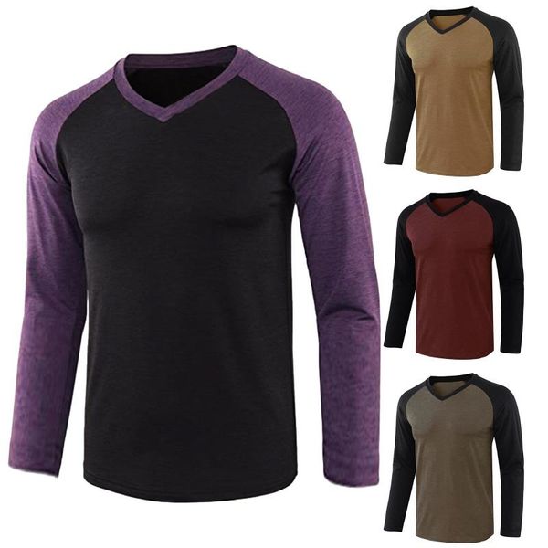 men's t-shirts 2021 men casual basic comfy insert shoulder assorted color long sleeve t-shirt simple daily blouse, White;black
men's t-shirts 2021 men casual basic comfy insert shoulder assorted color long sleeve t-shirt simple daily blouse, White;black