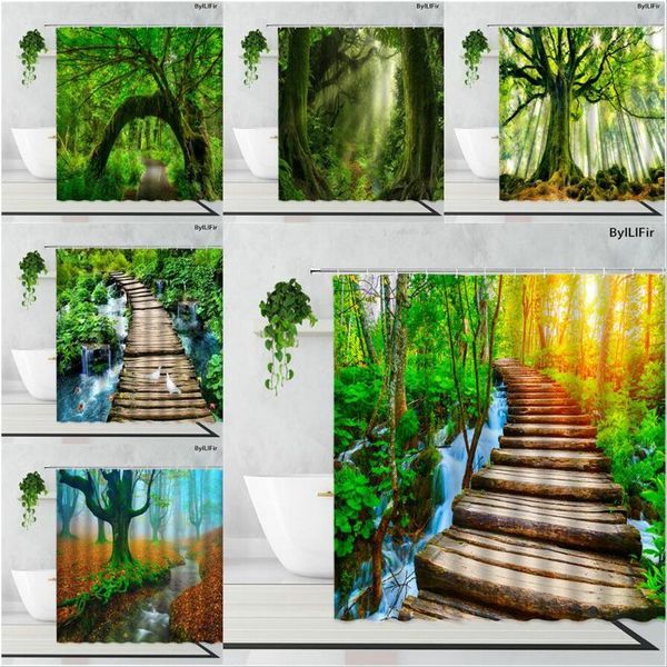 shower curtains 3d foggy forest landscape curtain green plants tree corridor natural scenery bathroom accessories sets decor
shower curtains 3d foggy forest landscape curtain green plants tree corridor natural scenery bathroom accessories sets decor