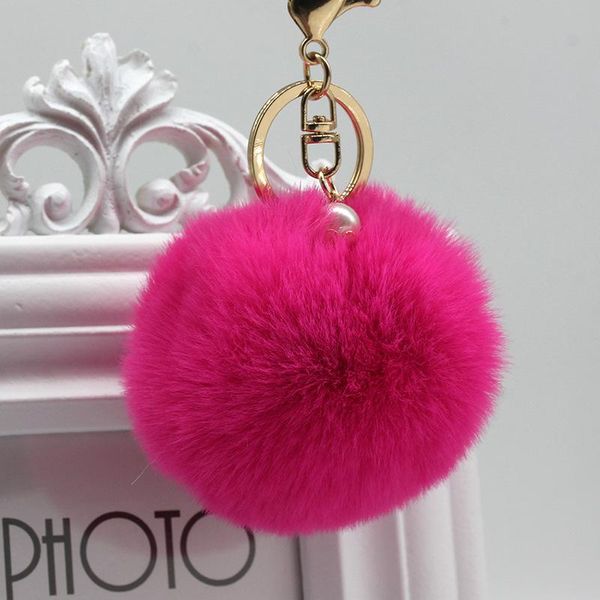 keychains creative cute imitation rex fur ball pendant car pearl hairy key chain bag, Silver
keychains creative cute imitation rex fur ball pendant car pearl hairy key chain bag, Silver