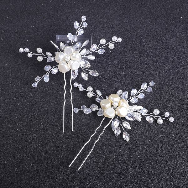 Chic Irregular Pearl Hair Pins Bride Flower Hair Jewelry Wedding Hair Accessories Prom Banquet Women Headpieces Bridal Headwear
Chic Irregular Pearl Hair Pins Bride Flower Hair Jewelry Wedding Hair Accessories Prom Banquet Women Headpieces Bridal Headwear