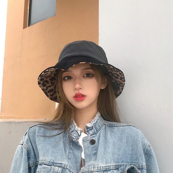wide brim hats gaopin autumn and winter double-sided leopard print fisherman hat female wild thick suede warm basin for women, Blue;gray
wide brim hats gaopin autumn and winter double-sided leopard print fisherman hat female wild thick suede warm basin for women, Blue;gray
