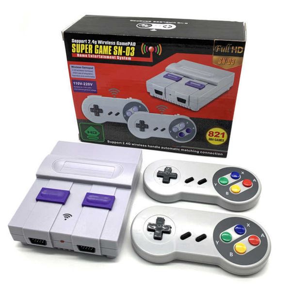 wireless super game sn-03 can store 821 games retro mini 2.4g wireless portable handheld games consoles game players dhl
wireless super game sn-03 can store 821 games retro mini 2.4g wireless portable handheld games consoles game players dhl